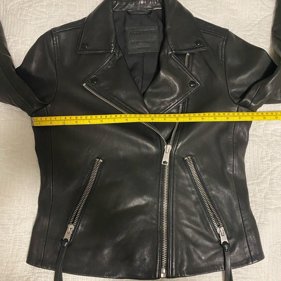 All Saints Leather Jacket - Picture 7 of 11